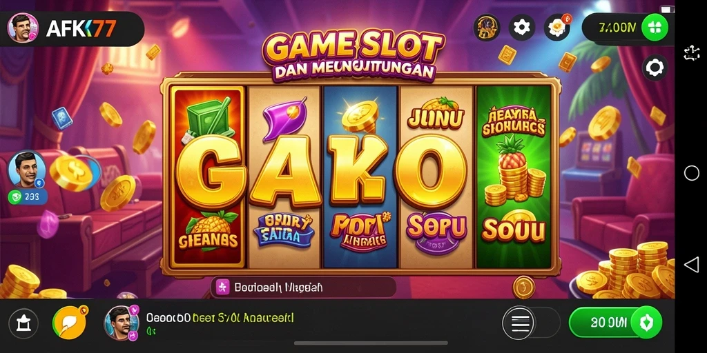 Tampilan gameplay Slot yang mengasyikkan dan penuh warna.