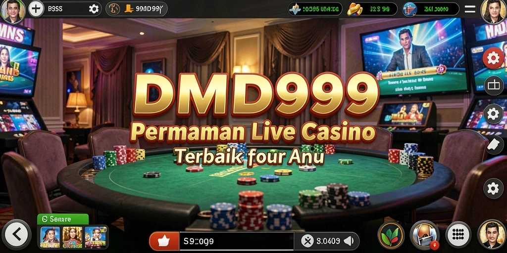 Tampilan gameplay DMD999 yang menegangkan dan interaktif di Live Casino.