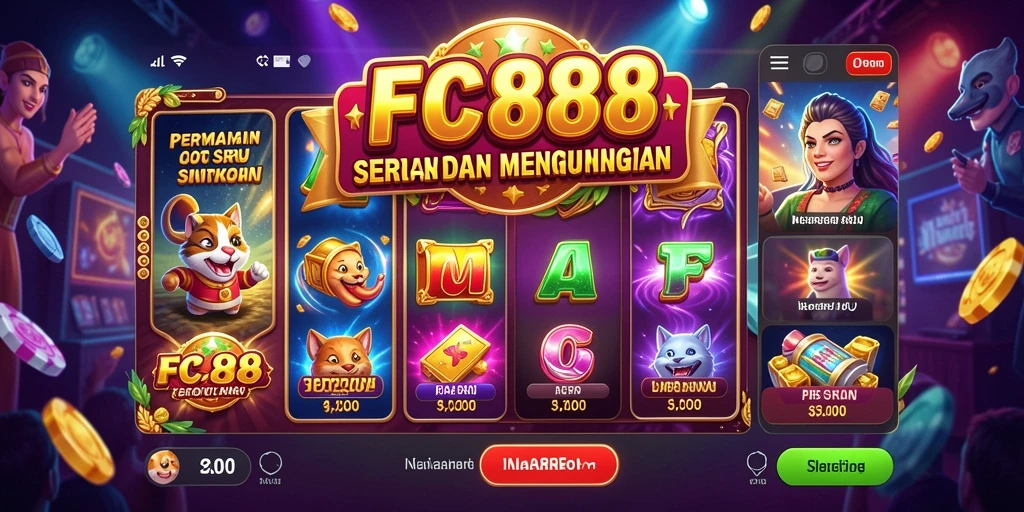 Tampilan gameplay FC888 yang memukau dan menantang.