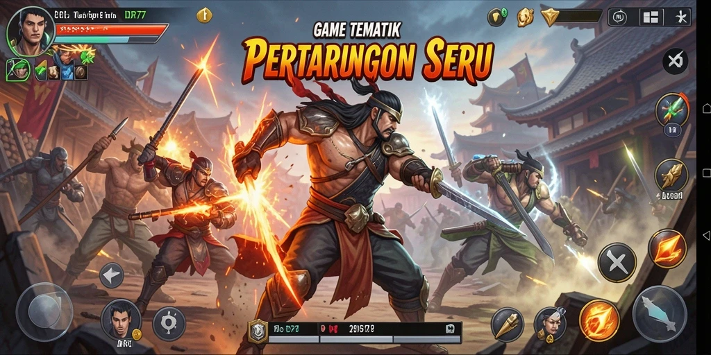 Tampilan gameplay TPS dari IDR77 dengan aksi menegangkan.