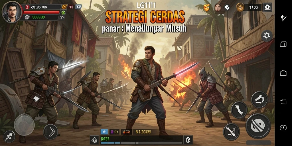 Tampilan gameplay LG111 yang seru dan penuh strategi.