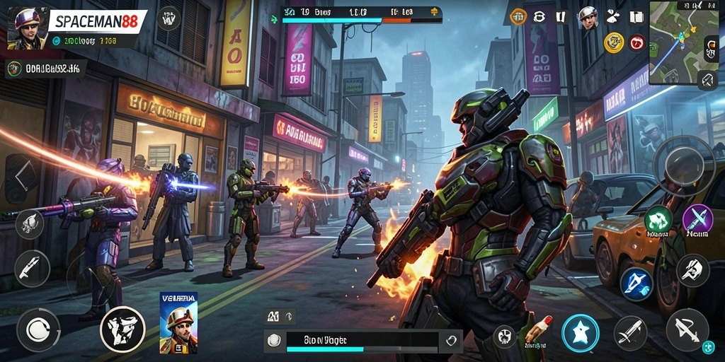 Tangkapan layar utama SPACEMAN88 menampilkan antarmuka aplikasi utility yang intuitif.